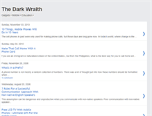 Tablet Screenshot of dark-wraith.blogspot.com