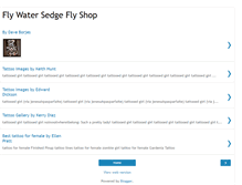 Tablet Screenshot of flywatersedgeflyshop.blogspot.com