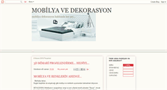 Desktop Screenshot of moblyavedekorasyon.blogspot.com