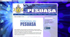 Desktop Screenshot of pesuasa.blogspot.com