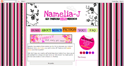 Desktop Screenshot of namelia-j-fic.blogspot.com