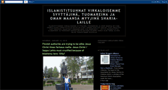 Desktop Screenshot of islamistitsuhnat-suomi-finland.blogspot.com