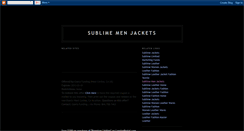 Desktop Screenshot of menjackets.blogspot.com