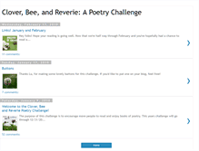 Tablet Screenshot of clover-bee.blogspot.com