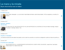 Tablet Screenshot of lamanoylamirada.blogspot.com
