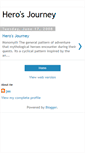 Mobile Screenshot of herosjourneyfinal.blogspot.com
