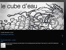 Tablet Screenshot of eau-cube.blogspot.com