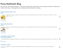 Tablet Screenshot of prescribehealth.blogspot.com
