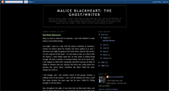 Desktop Screenshot of maliceblackheart.blogspot.com
