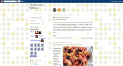 Desktop Screenshot of doctorsdietitian.blogspot.com