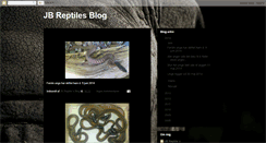 Desktop Screenshot of jbreptilesblog.blogspot.com