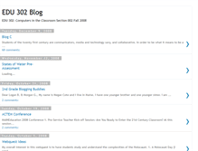 Tablet Screenshot of edu302fall08.blogspot.com