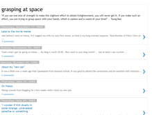 Tablet Screenshot of graspingatspace.blogspot.com