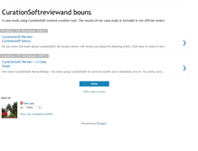 Tablet Screenshot of curationsoftreviewandbonus.blogspot.com