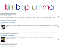 Tablet Screenshot of kimbapumma.blogspot.com