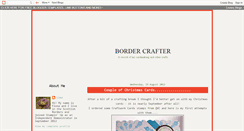 Desktop Screenshot of bordercrafter.blogspot.com