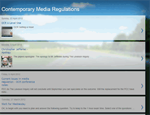Tablet Screenshot of contemporarymediaregulations.blogspot.com