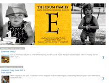 Tablet Screenshot of exumfamily99.blogspot.com