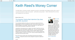 Desktop Screenshot of keithreedsmoneycorner.blogspot.com