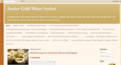 Desktop Screenshot of juniorgoldminerseeker.blogspot.com
