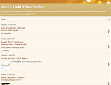 Tablet Screenshot of juniorgoldminerseeker.blogspot.com