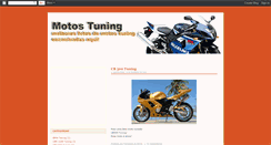 Desktop Screenshot of motos-tunadas.blogspot.com