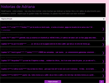 Tablet Screenshot of historias-de-adriana.blogspot.com