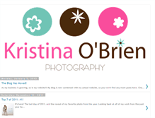 Tablet Screenshot of kristinaobrien.blogspot.com