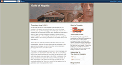 Desktop Screenshot of guild-of-hypatia.blogspot.com