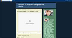 Desktop Screenshot of joeydiamond.blogspot.com