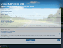 Tablet Screenshot of mustalikachwala.blogspot.com