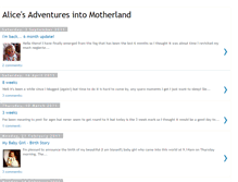 Tablet Screenshot of alicesadventuresintomotherland.blogspot.com