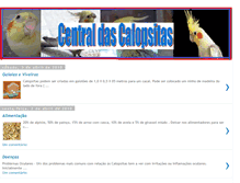 Tablet Screenshot of centraldascalopsitas.blogspot.com