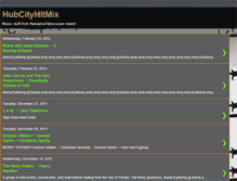 Tablet Screenshot of hubcityhitmix.blogspot.com