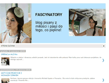 Tablet Screenshot of fascynatory.blogspot.com