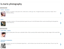 Tablet Screenshot of bmariephotography.blogspot.com