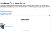 Tablet Screenshot of brookwoodfarmsporthorses.blogspot.com