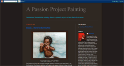 Desktop Screenshot of passionpainting.blogspot.com