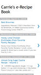Mobile Screenshot of carriesrecipes.blogspot.com