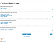 Tablet Screenshot of carriesrecipes.blogspot.com