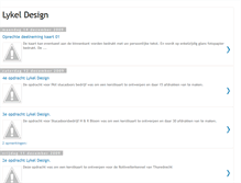 Tablet Screenshot of lykel-design.blogspot.com