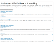 Tablet Screenshot of nepalhilfe.blogspot.com