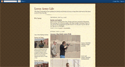 Desktop Screenshot of leroyarmy.blogspot.com