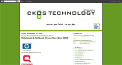 Desktop Screenshot of ckcomputerstore.blogspot.com