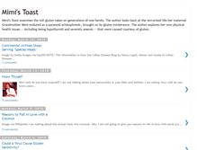 Tablet Screenshot of mimistoast.blogspot.com