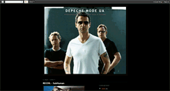 Desktop Screenshot of depeche-mode-ua.blogspot.com