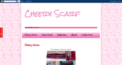 Desktop Screenshot of cheeryscarf.blogspot.com