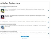 Tablet Screenshot of peliculasinfantiles-elena.blogspot.com