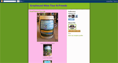 Desktop Screenshot of greyhoundwinetour.blogspot.com