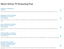 Tablet Screenshot of live-stream-onlinetv.blogspot.com